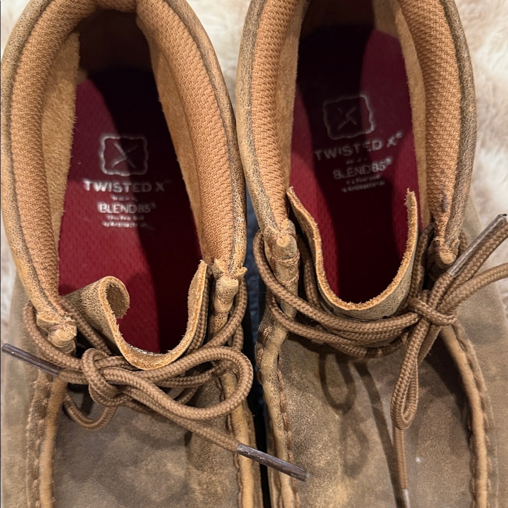 Twisted X Men's Tan Leather Loafers